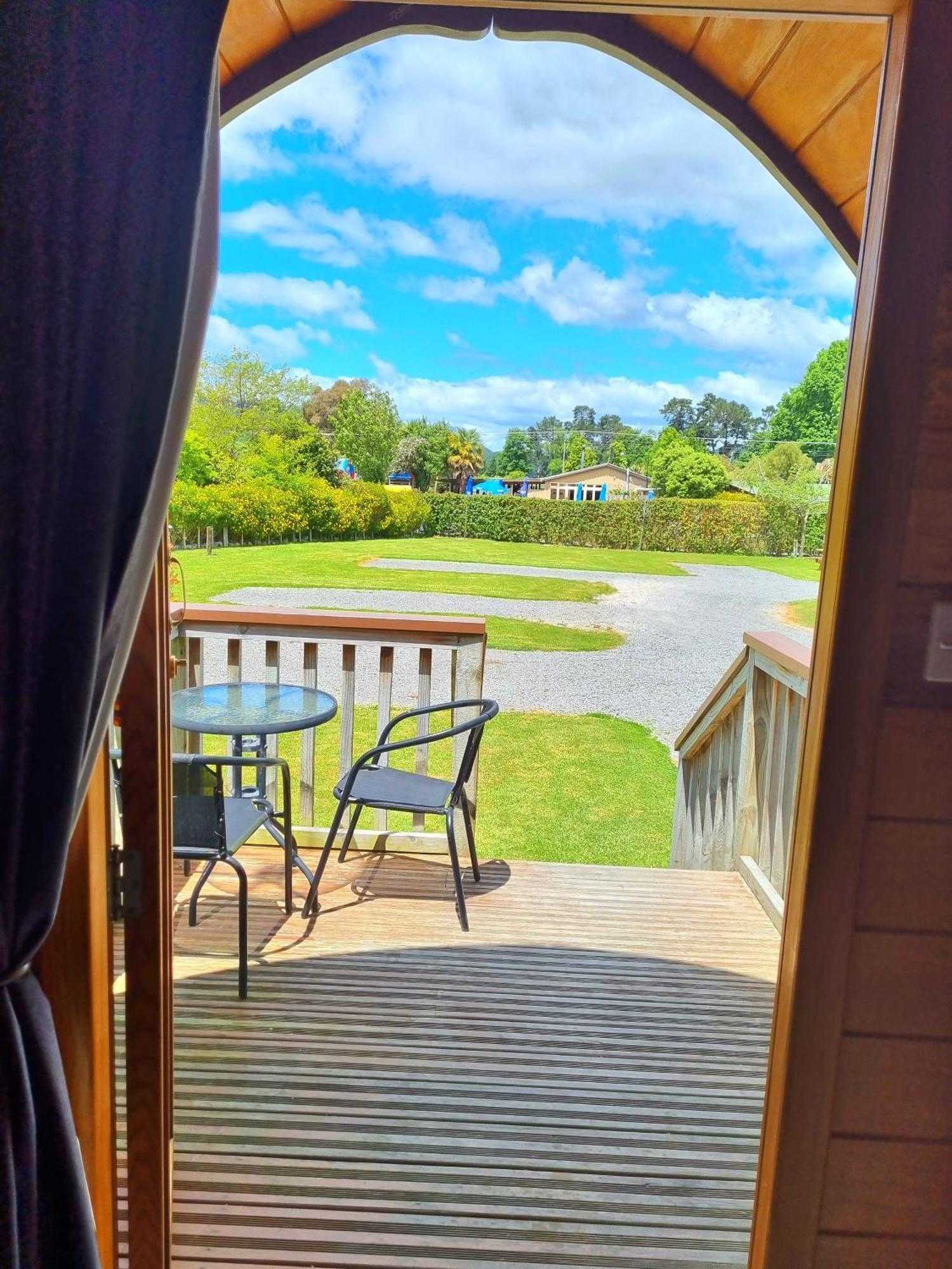 Flat Hills Tourist Park Hotel Ruahine Kültér fotó